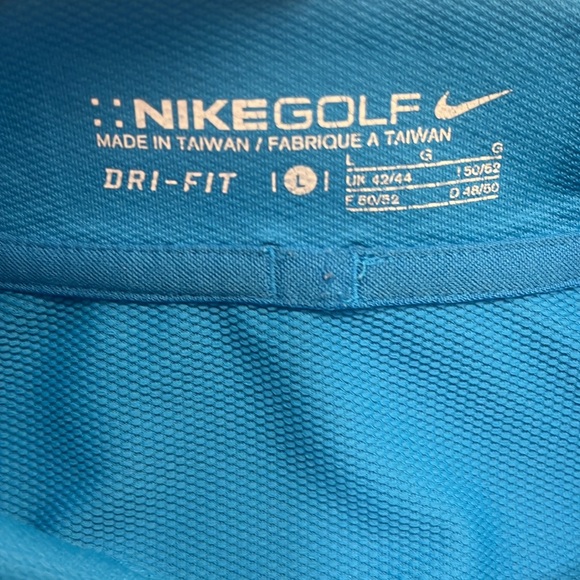 Nike Dri-Fit Golf Polo- Size Large - Picture 5 of 5